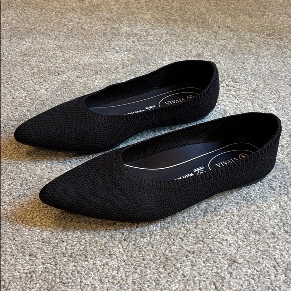Vivaia Pointed Toe Water Repellant Aria 5 Ballet Flats size 41 - US 9.5 - Picture 3 of 8